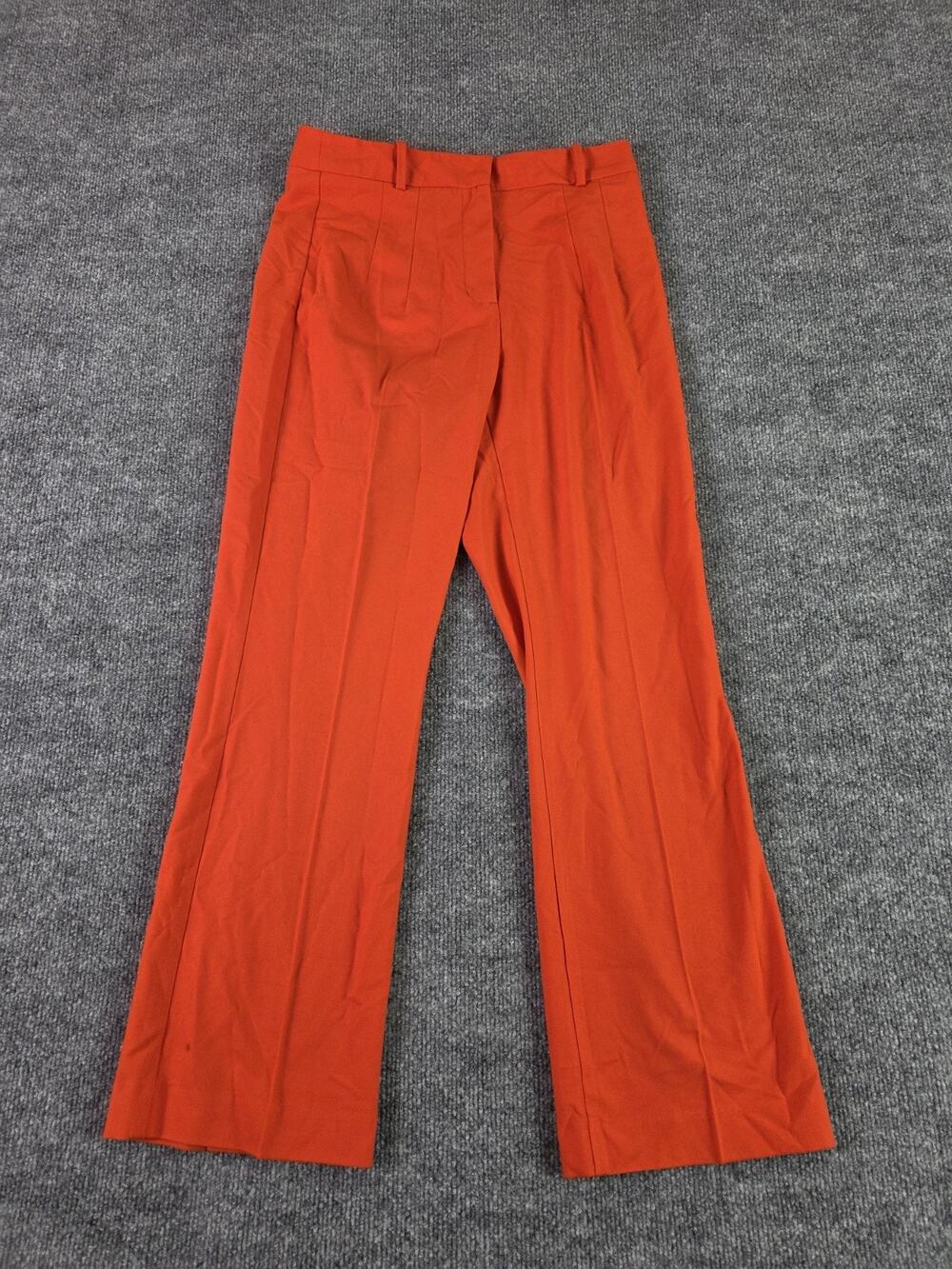 Zara Womens Medium Culottes Dress Pants Orange